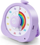 Visual Timer Rainbow Magnetic For Classroom, 60MIN/12H Rechargeable Coun. Fixed Price $27.18.