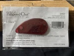 Pampered Chef I-slice Ceramic Blade Cutting Tool 2997 Cranberry. Fixed Price $9.99.