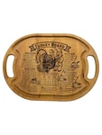 Snow River Products Wood Turkey Carving Board W/groove 15" X 21" Thanksgiving. Fixed Price $14.00.