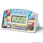 Happy Birthday Countdown Desktop Timer Clock Gag Gift Kids Adults - Bigmouth. Fixed Price $10.79.