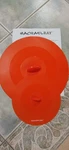 2 Rachael Ray Orange Tops Silicone Suction Lids New. Fixed Price $12.00.
