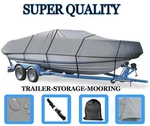 Grey Boat Cover For Glassmaster 850 Supreme Fish O/b THRU-1990. Fixed Price $173.04.