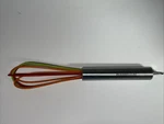 Farberware Silicone Whisk W/stainless Steel Handle & Hanging Hook (8 "l) -. Fixed Price $9.99.
