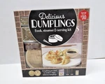 Delicious Dumplings Book, Steamer And Serving Kit By Hinkler Nib. Fixed Price $30.00.