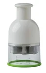 Progressive Prepworks Food Chopper Manual White / Green 8". Fixed Price $16.99.