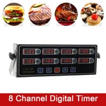 Digital Commercial Countdown CAL-8B Channel Timer Kitchen Calculagraph Loud Us. Fixed Price $30.99.