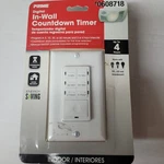 Nip Prime Digital In-wall Countdown Timer Model #0608718. Fixed Price $10.97.