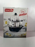 Dash Deluxe Cooker 12 Eggs Capacity Electric Hard Boiled Poached Soft. Fixed Price $29.99.