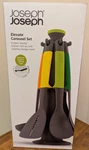 Joseph Elevate Carousel Set 6 Piece Kitchen Tools Utensils Rotating Stand. Fixed Price $48.95.