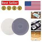 Universal Silicone Drain Stopper 6 Inches - Perfect For Home Kitchens & Baths. Fixed Price $9.99.