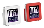 Cook Home Touch Screen Digital Kitchen Timer And White, 2-PACK Red/white. Fixed Price $30.29.