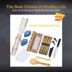 Sushi Making 20 1 Bazooka Roller Christmas Gift Kitchen Tools. Fixed Price $28.88.