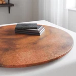 Native Trails CPO48 34" Handcrafted Copper Lazy Susan -. Fixed Price $993.87.