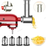 Stainless Steel Slicer Shredder Attachment For Kitchenaid Stand Mixer Grater New. Fixed Price $36.89.