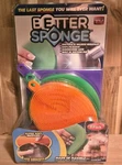 Better Seen Tv Silicone All Purpose Sponges 3 Pack Dishwasher Safe. Fixed Price $17.99.