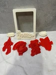 Williams Sonoma Marvel Comics Cookie Cutter Set Spider Man Book - Euc. Fixed Price $7.50.