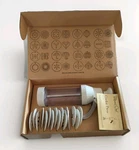 Cookie Press The Pampered Chef #1525 Original Box - Never Used Complete 16 Disks. Fixed Price $15.00.