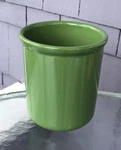 Emile Henry Green Crock Kitchen Utensil Holder Pot France 6 Ceramic 87.13. Fixed Price $19.99.
