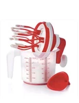 Tupperware Whip Chef Mixer Batter Bowl 5 Cups Chili Red *fluffy Icing*. Fixed Price $39.90.