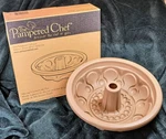 Pampered Chef Silicone Crown Cake Pan W/ Box Discontinued Mold Used Once. Fixed Price $19.99.