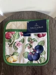 Villeroy& Boch French Garden Kitchen Pot Holder - 9"X9"/100% Cotton New. Fixed Price $29.99.