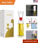 Olivia. The Advanced Oil Sprayer For Cooking, Salads, Bbqs And More, Continu.... Fixed Price $52.94.