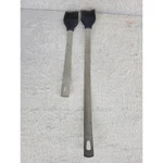 Set Of 2 Orka Silicone Basting Brushes Stainless Steel Handles Grilling Baking. Fixed Price $19.98.