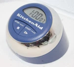 Kitchenaid Digital Timer Easy Read Series Blue/chrome Works 2 Buttons. Fixed Price $19.95.