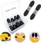 Corn Holders - 16 Pcs Black Cob For Home Cooking Bbq Parties Camping. Fixed Price $22.99.