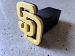 San Diego Padres Baseball Sd Truck Hitch Cover Color Option Petco Park. Fixed Price $20.00.