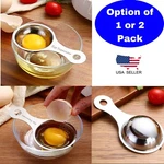 Stainless Steel Egg Yolk White Separator Divider Holder Sieve Kitchen Tool Us. Fixed Price $7.50.