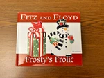 Fitz And Floyd Frosty's Frolic Christmas Salt Pepper Shaker Set. Fixed Price $15.00.