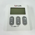 Taylor Precision Small Magnetic Digital Kitchen Timer White Battery Powered. Fixed Price $8.97.