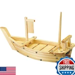Japanbargain Large Wooden Sushi Boat Serving Tray Japanese Style And. Fixed Price $130.48.