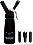 Whip! 1/4 Liter (1/2 Pint) Aluminum Dispenser Black. Fixed Price $19.99.