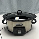 Crock-pot 6-QUART & Carry Digital Slow Cookermodel: SCCPCTS605-S-A. Fixed Price $48.79.