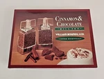William Bounds, Ltd. - Clear Acrylic Cinnamon & Chocolate Mill Grinder Set. Fixed Price $29.97.
