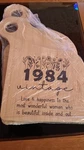 Born 1984 Set Of Cutting Boards Birthday Gifts For Women Vintage New. Fixed Price $29.99.
