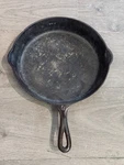 Vintage Smart Diamond Brockville Cast Iron Fry Pan Skillet. Fixed Price $68.36.