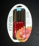 Set Of 4 Joie 26028 Stainless Steel Flexible Paring/garnishing Knives Free Ship. Fixed Price $12.95.
