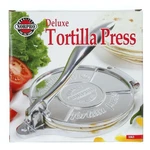 Norpro Cast Aluminum Deluxe Tortilla Press, 6 Inch Diameter. Fixed Price $26.08.