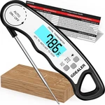 Gdealer Thermometer For Food, Candy, Milk, Tea, Bbq, Grill Smokers, Black. Fixed Price $17.99.