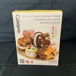 Cuisipro Ice Cream Sandwich Maker Heart Star Circle Set Of 3 New. Fixed Price $11.20.