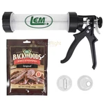 Lem Jerky Gun Kit With Round And Flat Nozzles Original Seasoning Packet 555. Fixed Price $49.95.