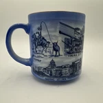 Vintage Montana Glacier Park Blue Souvenir Coffee Mug Japan Iaac Scenic Cup. Fixed Price $19.99.