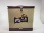 Nostalgia Soft Pretzel Maker Yellow Tin Case. Fixed Price $19.97.
