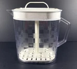 Pampered Chef Quick Stir Pitcher Family Size 1-GALLON Checkerboard Usa Free Ship. Fixed Price $34.99.