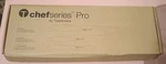 Tupperware Chef Series Pro Pc Set 8" 4" 3.5" Knives New Open Box Rare Find. Fixed Price $115.00.