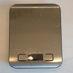 Etekcity EK6015 Digital Kitchen Scale Stainless Steel Battery Powered Silver. Fixed Price $16.00.
