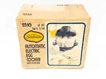 Vintage Sunbeam Automatic Egg Cooker With Poacher Model 23-10 New Open Box. Fixed Price $98.99.